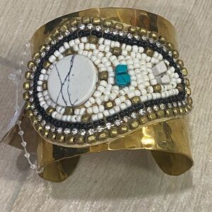 Beaded Cuff Bracelet